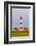 Westerhever Lighthouse, North Sea, Schleswig-Holstein, Westerheversand, Wadden Sea-Herbert Kehrer-Framed Photographic Print