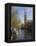 Westerkerk Church and the Prinsengracht Canal, Amsterdam, Netherlands, Europe-Amanda Hall-Framed Premier Image Canvas