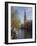 Westerkerk Church and the Prinsengracht Canal, Amsterdam, Netherlands, Europe-Amanda Hall-Framed Photographic Print