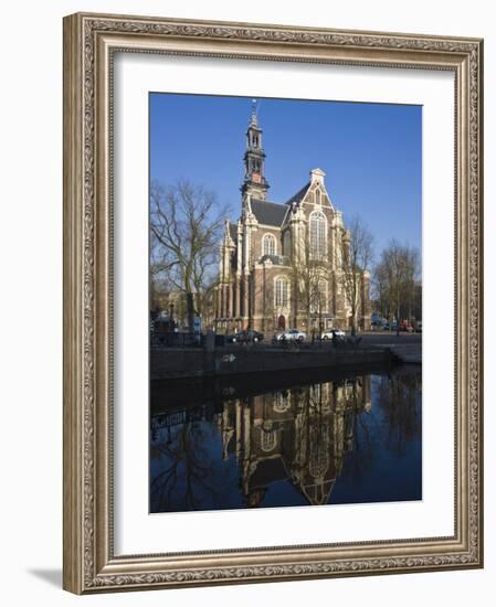 Westerkerk Church, Built in 1631, Amsterdam, Netherlands, Europe-Amanda Hall-Framed Photographic Print