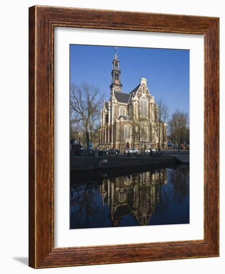 Westerkerk Church, Built in 1631, Amsterdam, Netherlands, Europe-Amanda Hall-Framed Photographic Print