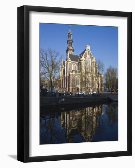 Westerkerk Church, Built in 1631, Amsterdam, Netherlands, Europe-Amanda Hall-Framed Photographic Print