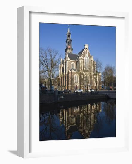 Westerkerk Church, Built in 1631, Amsterdam, Netherlands, Europe-Amanda Hall-Framed Photographic Print