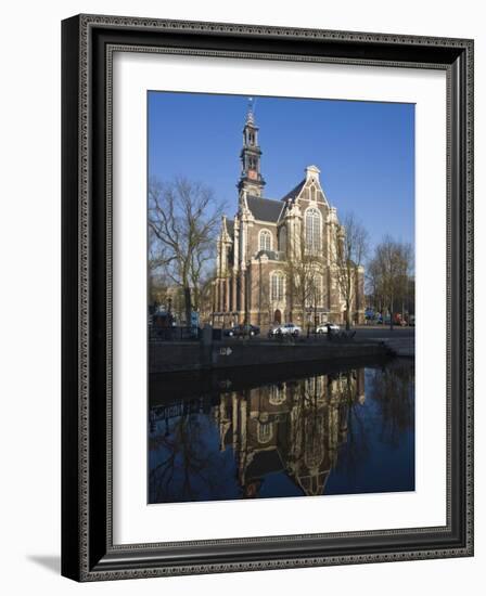 Westerkerk Church, Built in 1631, Amsterdam, Netherlands, Europe-Amanda Hall-Framed Photographic Print