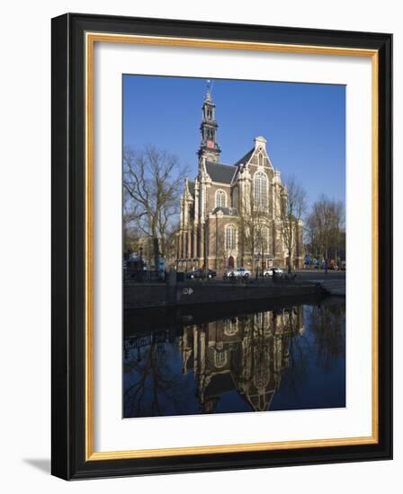 Westerkerk Church, Built in 1631, Amsterdam, Netherlands, Europe-Amanda Hall-Framed Photographic Print