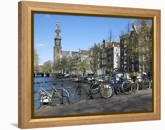 Westerkerk, Prinsengracht, Amsterdam, South Holland, Netherlands-Lisa S. Engelbrecht-Framed Premier Image Canvas