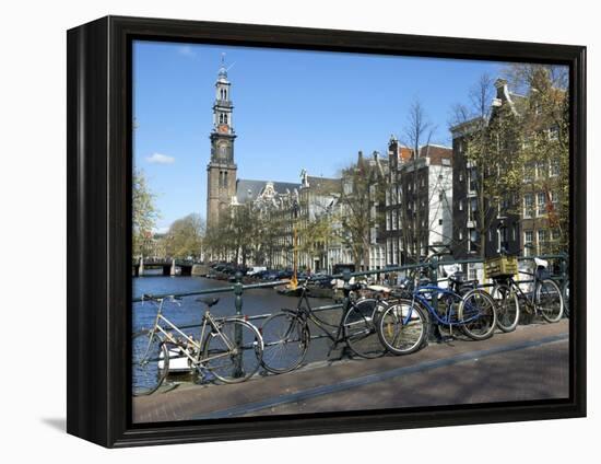 Westerkerk, Prinsengracht, Amsterdam, South Holland, Netherlands-Lisa S. Engelbrecht-Framed Premier Image Canvas