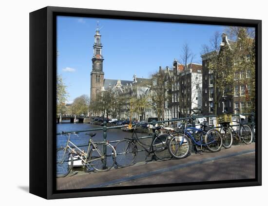 Westerkerk, Prinsengracht, Amsterdam, South Holland, Netherlands-Lisa S. Engelbrecht-Framed Premier Image Canvas