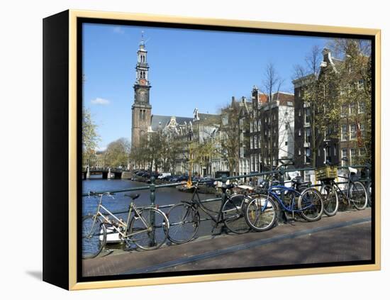 Westerkerk, Prinsengracht, Amsterdam, South Holland, Netherlands-Lisa S. Engelbrecht-Framed Premier Image Canvas