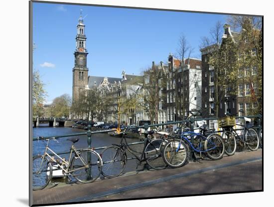 Westerkerk, Prinsengracht, Amsterdam, South Holland, Netherlands-Lisa S. Engelbrecht-Mounted Photographic Print