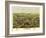 Westerly, Rhode Island - Panoramic Map-Lantern Press-Framed Art Print