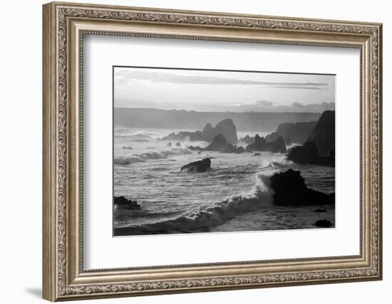 Westerly View, From Bunmahon, The Copper Coast, County Waterford, Ireland-null-Framed Photographic Print