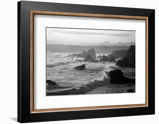 Westerly View, From Bunmahon, The Copper Coast, County Waterford, Ireland-null-Framed Photographic Print