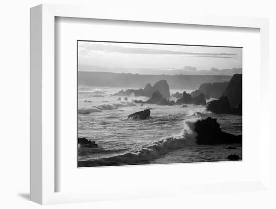 Westerly View, From Bunmahon, The Copper Coast, County Waterford, Ireland-null-Framed Photographic Print