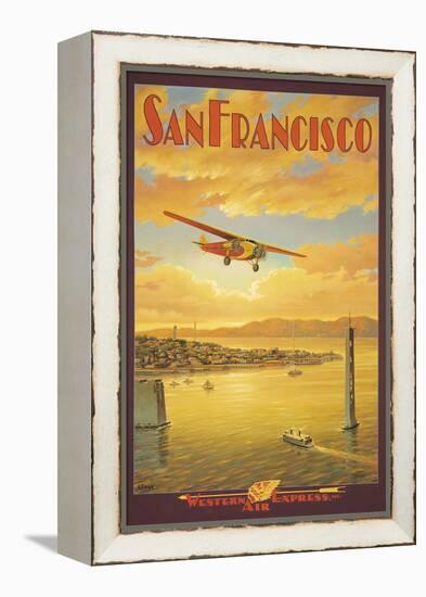 Western Air Express, San Francisco, California-Kerne Erickson-Framed Premier Image Canvas