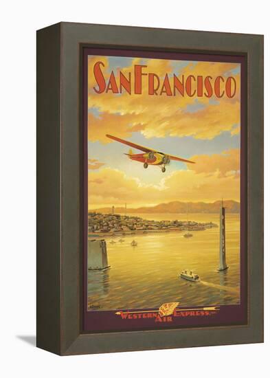 Western Air Express, San Francisco, California-Kerne Erickson-Framed Premier Image Canvas