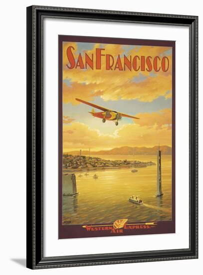 Western Air Express, San Francisco, California-Kerne Erickson-Framed Giclee Print