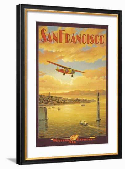 Western Air Express, San Francisco, California-Kerne Erickson-Framed Giclee Print