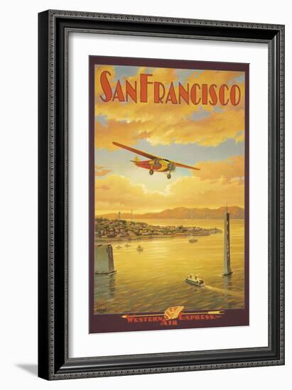 Western Air Express, San Francisco, California-Kerne Erickson-Framed Giclee Print