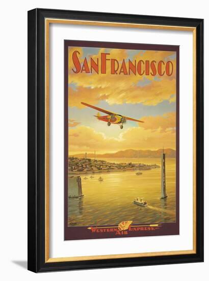 Western Air Express, San Francisco, California-Kerne Erickson-Framed Giclee Print