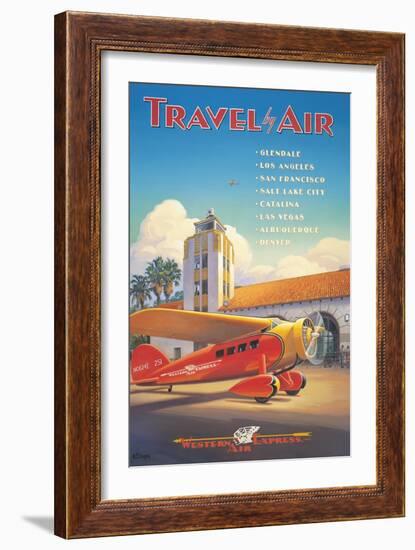 Western Air Express-Kerne Erickson-Framed Art Print