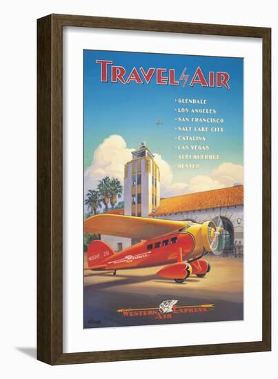 Western Air Express-Kerne Erickson-Framed Art Print