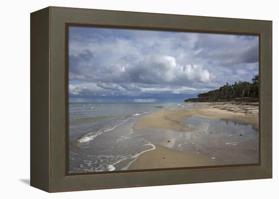 Western Beach of the Darss Peninsula-Uwe Steffens-Framed Premier Image Canvas