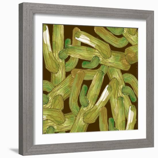 Western Cactus-Robbin Rawlings-Framed Art Print