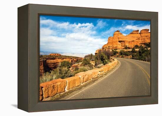 Western Colorado Landscape-duallogic-Framed Premier Image Canvas