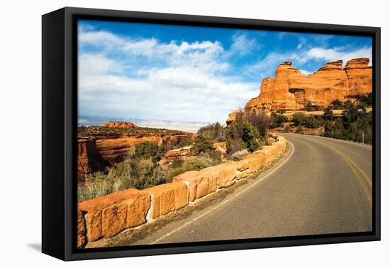 Western Colorado Landscape-duallogic-Framed Premier Image Canvas