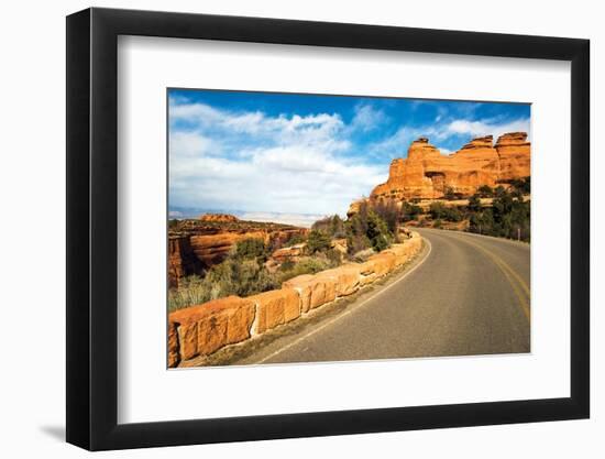 Western Colorado Landscape-duallogic-Framed Photographic Print