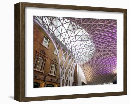 Western Concourse of King's Cross Station, London, England, United Kingdom, Europe-Adina Tovy-Framed Photographic Print