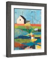 Western Edge-Jan Weiss-Framed Art Print