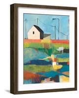 Western Edge-Jan Weiss-Framed Art Print