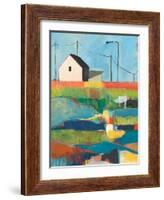 Western Edge-Jan Weiss-Framed Art Print