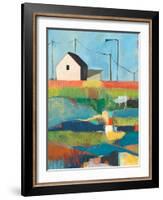 Western Edge-Jan Weiss-Framed Art Print