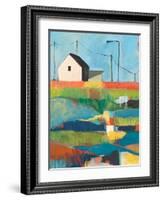 Western Edge-Jan Weiss-Framed Art Print