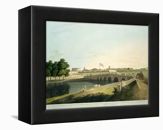 Western Entrance of Fort St. George, Madras-Thomas Daniell-Framed Premier Image Canvas