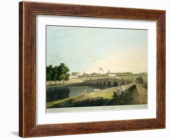 Western Entrance of Fort St. George, Madras-Thomas Daniell-Framed Giclee Print