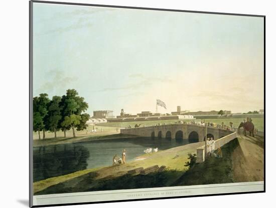 Western Entrance of Fort St. George, Madras-Thomas Daniell-Mounted Giclee Print