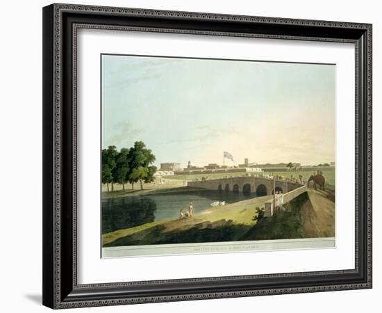 Western Entrance of Fort St. George, Madras-Thomas Daniell-Framed Giclee Print