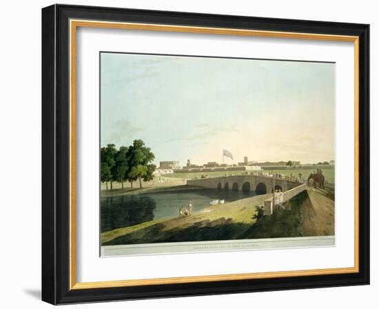 Western Entrance of Fort St. George, Madras-Thomas Daniell-Framed Giclee Print