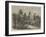 Western Facade of the Temple of Ongou Wat, Cambodia-null-Framed Giclee Print