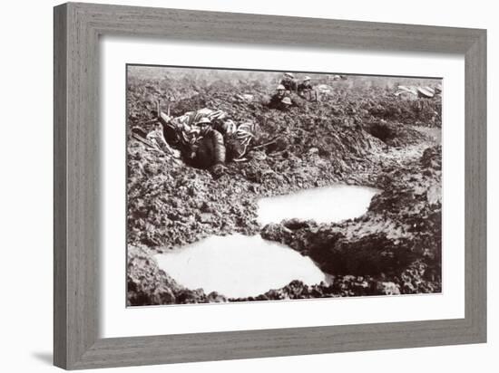 Western Front During the Great War-English Photographer-Framed Photographic Print