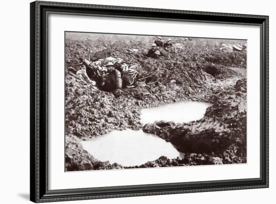 Western Front During the Great War-English Photographer-Framed Photographic Print