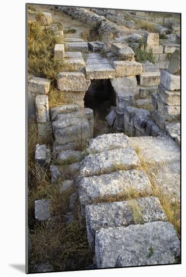 Western Gate in the City Wall, Eretria, Greece, 5th-2nd Century BC-null-Mounted Giclee Print