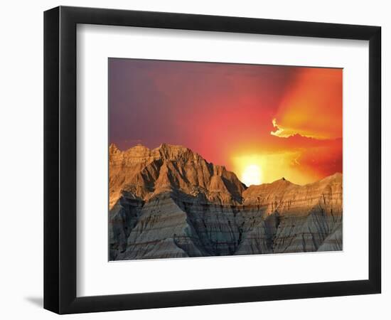 Western Landscape Photo VI-James McLoughlin-Framed Photographic Print