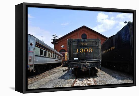 Western Maryland: the Chesapeake and Ohio #1309-Amanda Barrett-Framed Premier Image Canvas