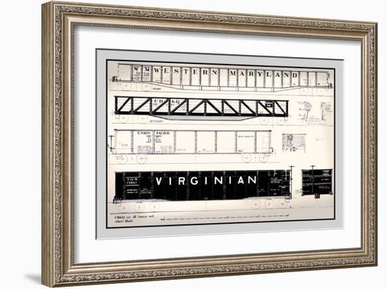 Western Maryland, Virginian-null-Framed Art Print