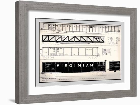 Western Maryland, Virginian-null-Framed Art Print